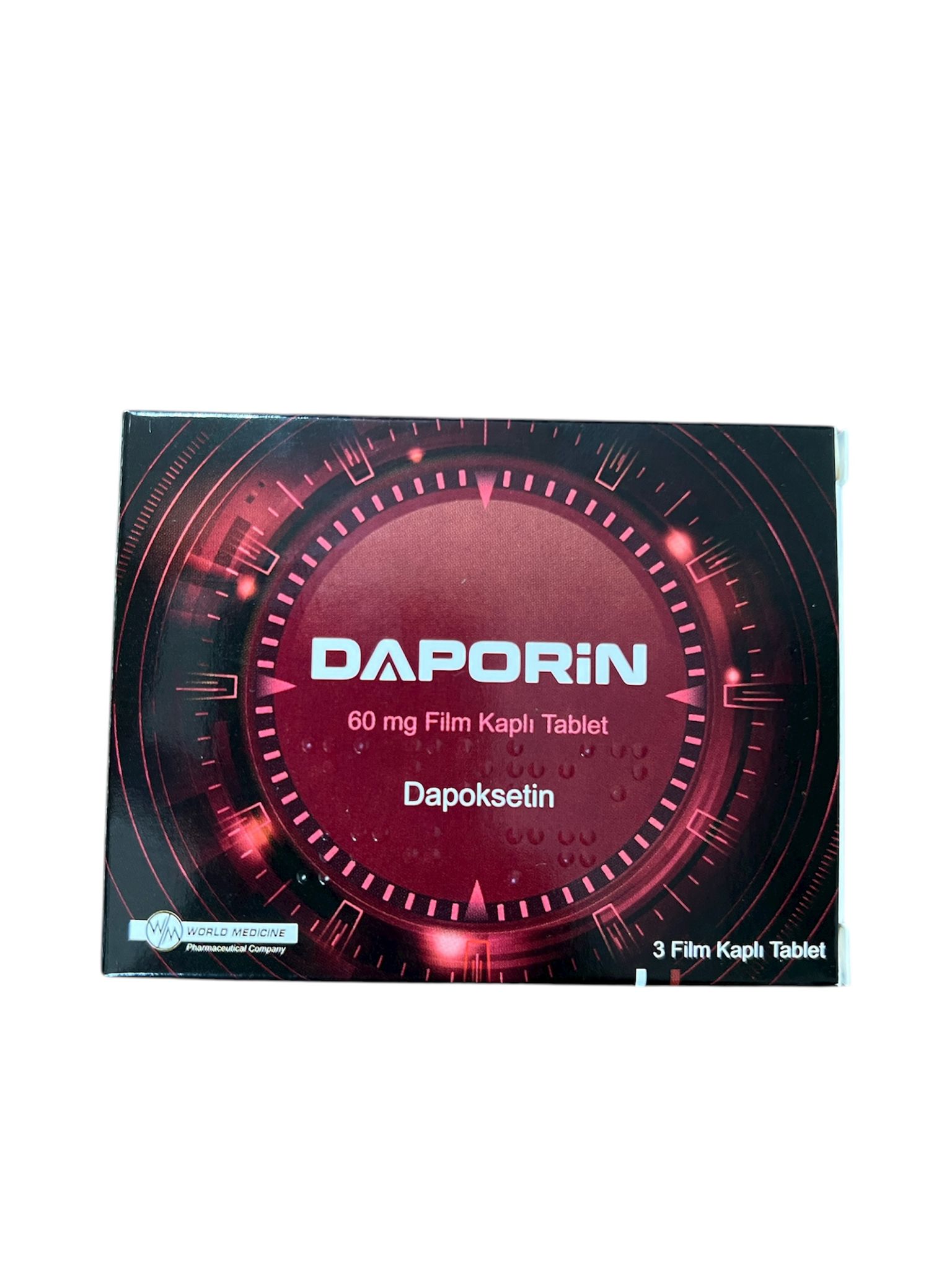 Daporin 60 Mg 3 Tablet - 1 Kutu